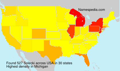 Surname Solecki in USA Surname Solecki in USA