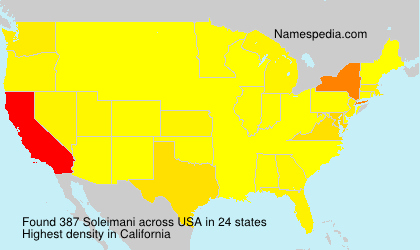 Surname Soleimani in USA Surname Soleimani in USA