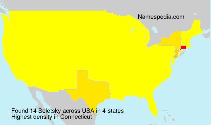 Surname Soletsky in USA Surname Soletsky in USA