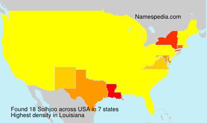 Surname Solhjoo in USA Surname Solhjoo in USA