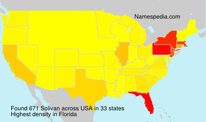 Surname Solivan in USA Surname Solivan in USA