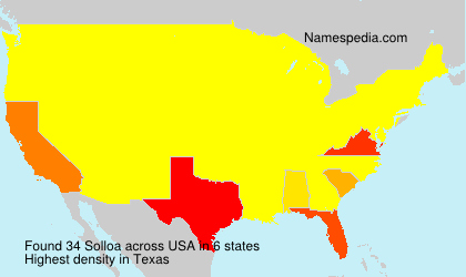 Surname Solloa in USA Surname Solloa in USA