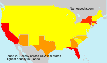 Surname Sollosy in USA Surname Sollosy in USA