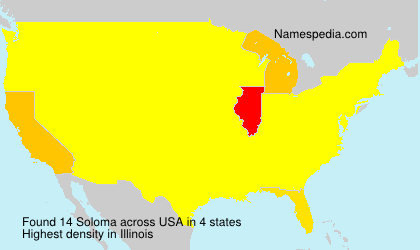 Surname Soloma in USA Surname Soloma in USA