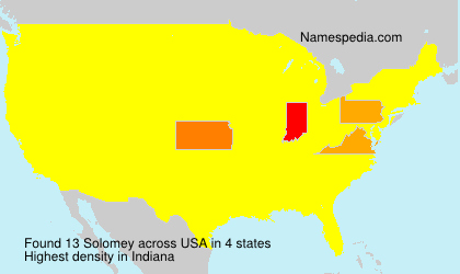 Surname Solomey in USA Surname Solomey in USA