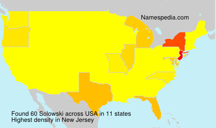 Surname Solowski in USA Surname Solowski in USA