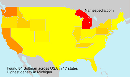 Surname Soltman in USA Surname Soltman in USA