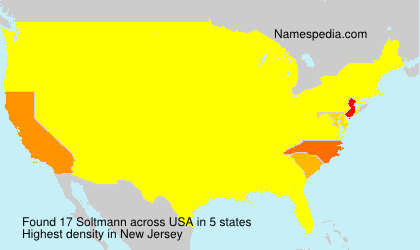Surname Soltmann in USA Surname Soltmann in USA