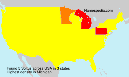Surname Soltus in USA Surname Soltus in USA