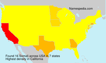 Surname Somali in USA Surname Somali in USA