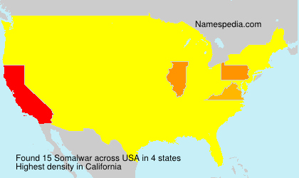 Surname Somalwar in USA Surname Somalwar in USA