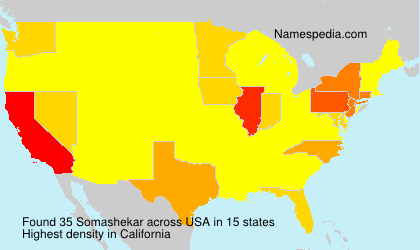 Surname Somashekar in USA Surname Somashekar in USA
