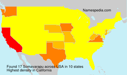 Surname Somavarapu in USA Surname Somavarapu in USA
