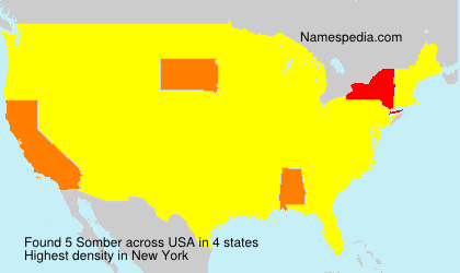 Surname Somber in USA Surname Somber in USA