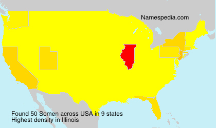 Surname Somen in USA Surname Somen in USA