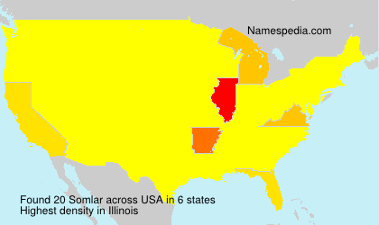 Surname Somlar in USA Surname Somlar in USA