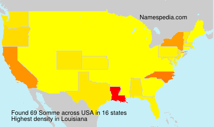 Surname Somme in USA Surname Somme in USA