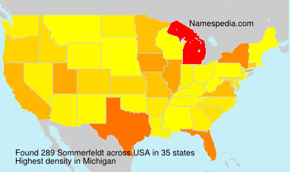 Surname Sommerfeldt in USA Surname Sommerfeldt in USA