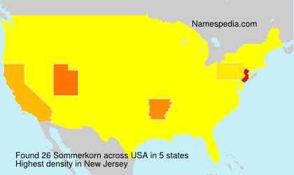 Surname Sommerkorn in USA Surname Sommerkorn in USA