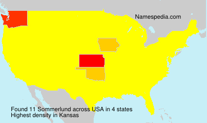Surname Sommerlund in USA Surname Sommerlund in USA