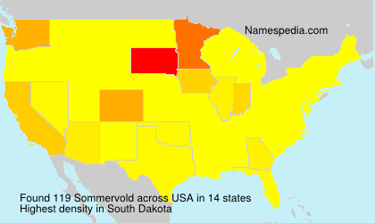 Surname Sommervold in USA Surname Sommervold in USA