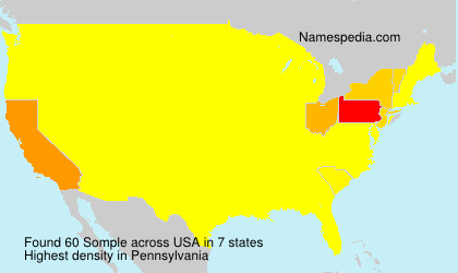 Surname Somple in USA Surname Somple in USA
