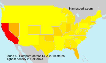 Surname Somporn in USA Surname Somporn in USA