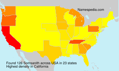 Surname Somsanith in USA Surname Somsanith in USA
