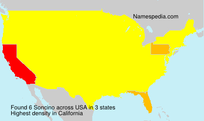 Surname Soncino in USA Surname Soncino in USA