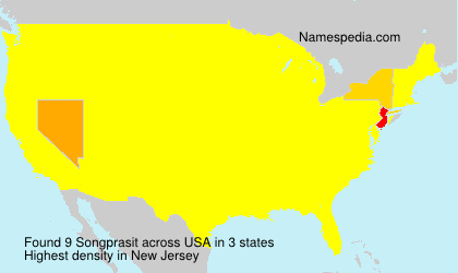 Surname Songprasit in USA Surname Songprasit in USA