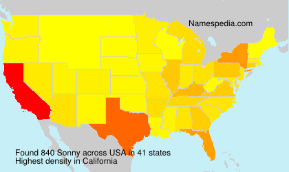 Surname Sonny in USA Surname Sonny in USA