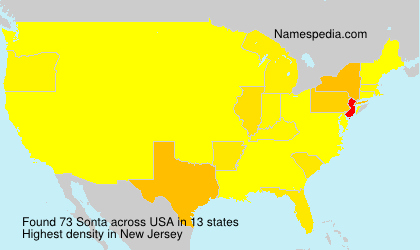 Surname Sonta in USA Surname Sonta in USA