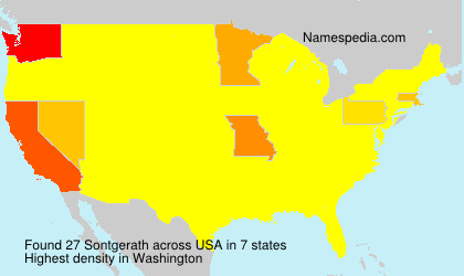 Surname Sontgerath in USA Surname Sontgerath in USA