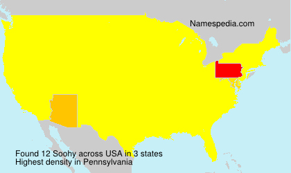 Surname Soohy in USA Surname Soohy in USA