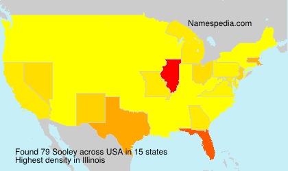 Surname Sooley in USA