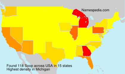 Surname Soop in USA Surname Soop in USA