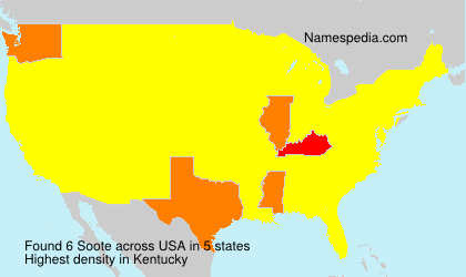 Surname Soote in USA Surname Soote in USA