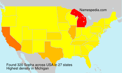 Surname Sopha in USA Surname Sopha in USA