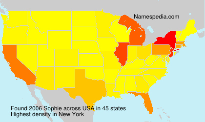 Surname Sophie in USA Surname Sophie in USA