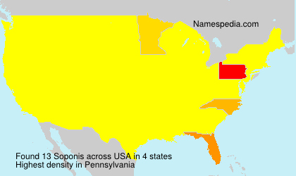 Surname Soponis in USA Surname Soponis in USA