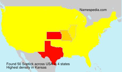 Surname Soptick in USA Surname Soptick in USA