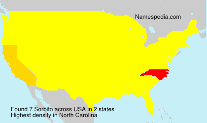Surname Sorbito in USA Surname Sorbito in USA