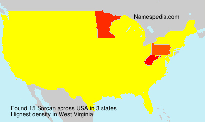 Surname Sorcan in USA Surname Sorcan in USA