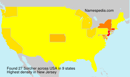 Surname Sorcher in USA Surname Sorcher in USA