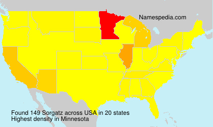 Surname Sorgatz in USA Surname Sorgatz in USA
