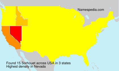 Surname Sorhouet in USA Surname Sorhouet in USA