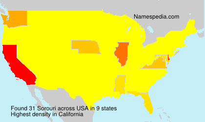 Surname Sorouri in USA Surname Sorouri in USA