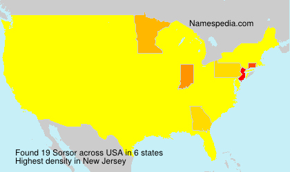 Surname Sorsor in USA Surname Sorsor in USA