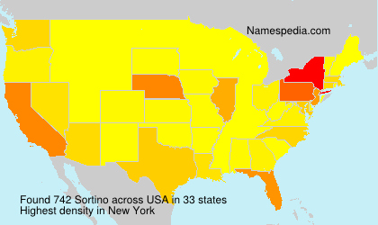 Surname Sortino in USA Surname Sortino in USA