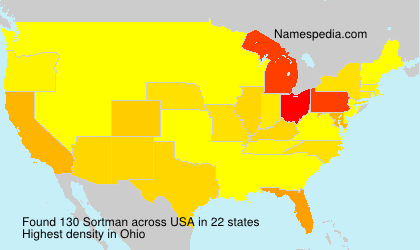 Surname Sortman in USA Surname Sortman in USA